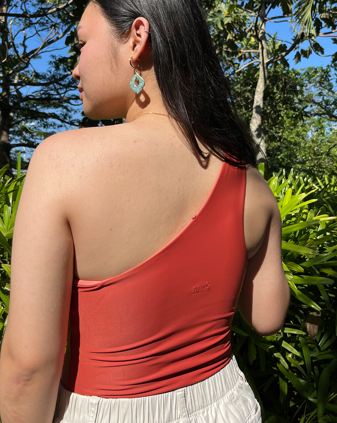 Reversible One Shoulder Suit